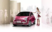 Обои автомобили Fiat 500 Show Car for the birthday of Barbie - 2009
