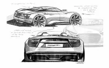   Concept Car Audi e-tron Spyder - 2010