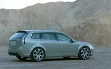 Обои Concept Car Saab 9-3 Sport Hatch 2003